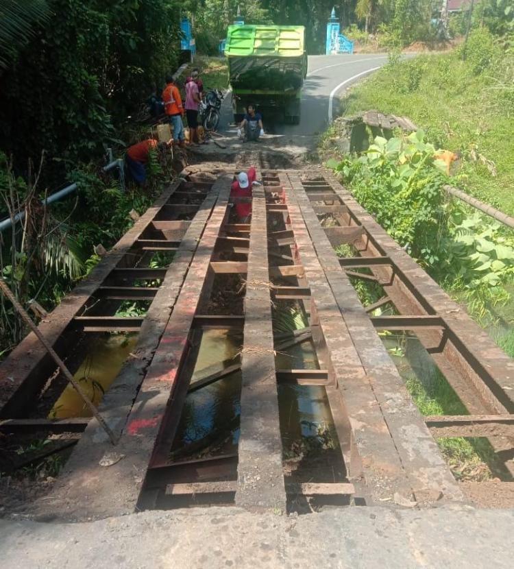 Berharap Dampak Positif dari Perbaikan Jembatan oleh Perusahaan Perkebunan Kelapa Sawit