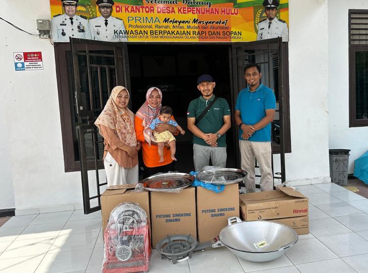 Bantuan Wajan, Talam, dan Kompor untuk Pengembangan UMKM