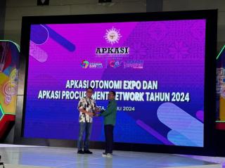 Berpartisipasi di Apkasi Expo 2024,  Booth BPDPKS Raih Penghargaan Ini