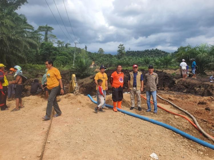 Ada Fenomena Tanah Bergerak di Kebun Sawit, di Sini Lokasinya