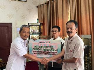 Dibantu Perbaikan Aula oleh PTPN IV Regional 4, Kepsek SMAN 3 Jambi:  Alhamdulillah, Terimakasih 
