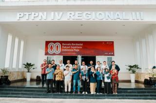 PTPN IV PalmCo-BRIN Perkuat Sinergi, Upaya Industri Sawit Jadi Pionir Mewujudkan Agroindustri Lestari