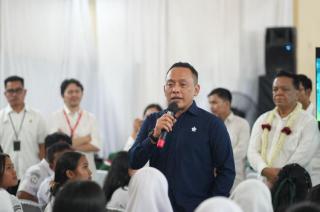 Ikut Bimbel Gratis PTPN IV PalmCo, Rafael: Saya Bercita-cita Menjadi Seperti Bapak Jatmiko