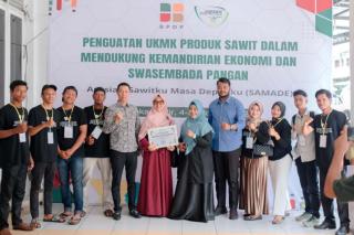 SAMADE Gelar Pelatihan Penguatan UKMK Produk Sawit di Rohil, Bupati Berharap Lahirnya Kreatifitas dan Inovasi