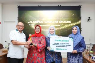 Regional III Juara Umum Lomba Lingkungan Sehat PTPN IV, Gusmar Ajak Tingkatkan Kualitas Lingkungan