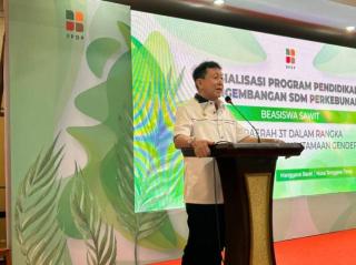 Di Acara Sosialisasi Beasiswa Sawit, Wabup Manggarai Barat Apresiasi BPDP