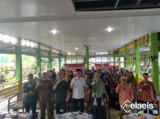 Berjalan Antusias, Workshop dan Praktek Produksi Batik Sawit Diikuti Puluhan Peserta