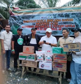 Wujud Kepedulian, Aspek-PIR Salurkan Bantuan kepada Korban Bencana di Aceh