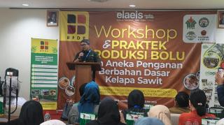 Bersama BPDP, Elaeis Media Group Kenalkan Bolu dari Sawit di Kota Jambi