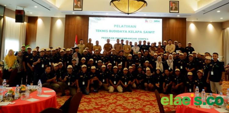 Tingkatkan SDM, BPDP Latih  82 Petani Sawit di Inhu 