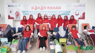 Donor Darah HUT ke-81 RI di PTPN IV  Regional III, Bambang Budi Santoso: Antusiasmenya Luar Biasa